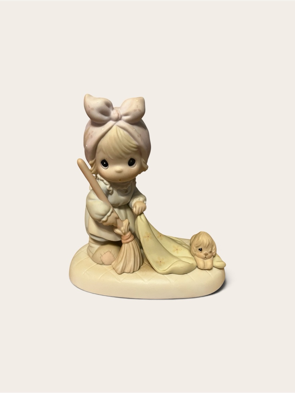 Precious Moments “Sweep All Your Worries Away”
